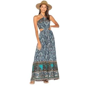 Maribelle Printed Wide-Leg Jumpsuit Romper
